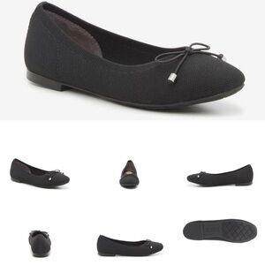 Black flats